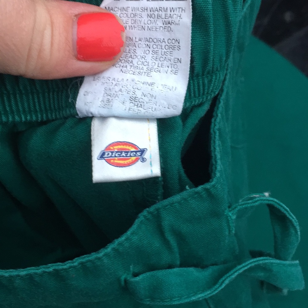 Dickies green scrub pants